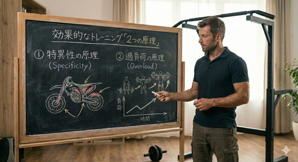 効果的なトレーニングを実現する「2つの原理」見出し画像