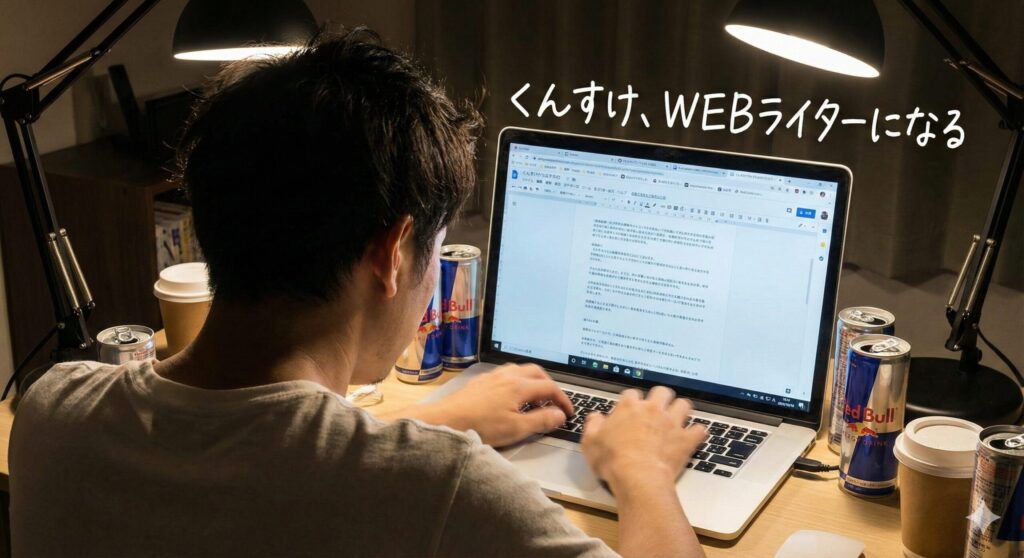 くんすけ、WEBライターになる 見出し画像