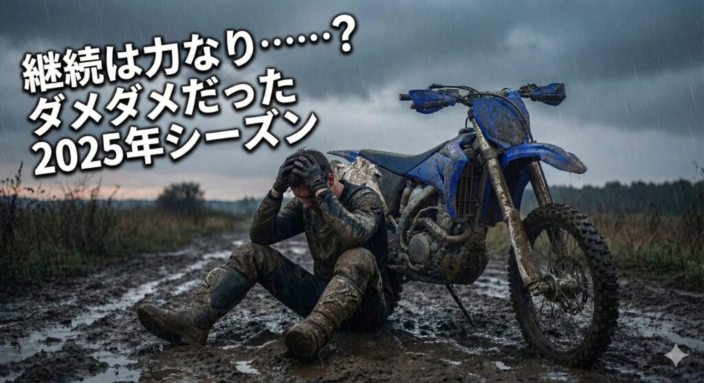 継続は力なり……?ダメダメだった2025年シーズン 見出し画像