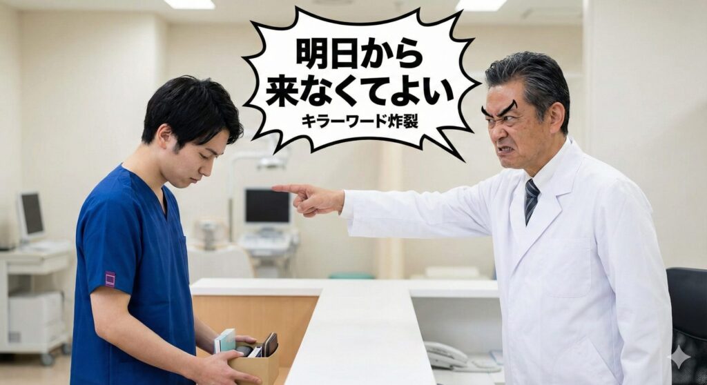 「明日から来なくてよい」というキラーワード炸裂 見出し画像